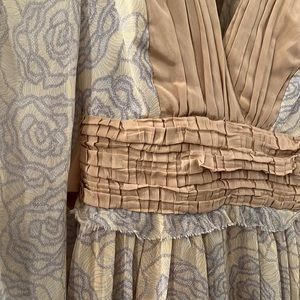 Rachel Roy silk, knee length floral dress